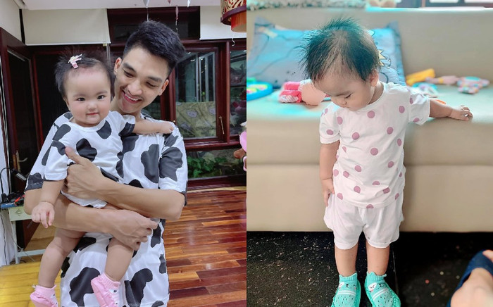 Nhóc tỳ nhà Mạc Văn Khoa giờ đây đã biết làm điều này, bố mẹ hí hửng khoe con trên mạng xã hội Ảnh 2