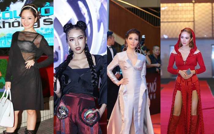 Trang phục thảm đỏ xấu để đời của dàn diễn viên Vbiz: Diệu Nhi - Diễm My phải 'khóc thét' khi nhìn lại Ảnh 2