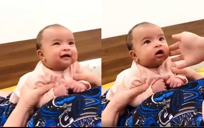 Con gái Võ Hạ Trâm có khoảnh khắc cực đắt giá, hiếm hoi lắm mới làm điều này Ảnh 2