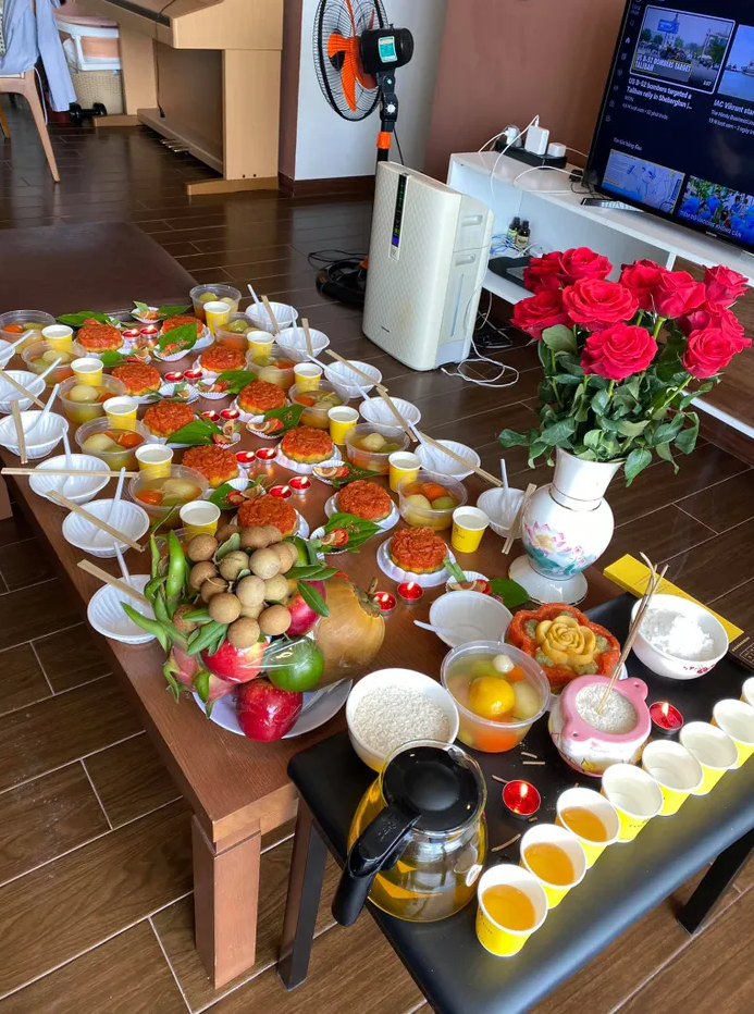 Tiệc đầy tháng của bé Moon