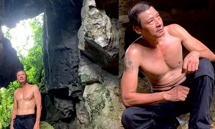 Dù đã đứng tuổi nhưng nam diễn viên nổi tiếng ngày nào vẫn cực kỳ phong độ, thân hình lộ rõ các múi cơ, chẳng đùa được đâu!