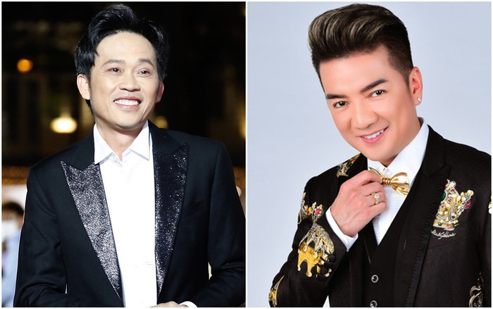 Nghệ sĩ Hoài Linh và Đàm Vĩnh Hưng