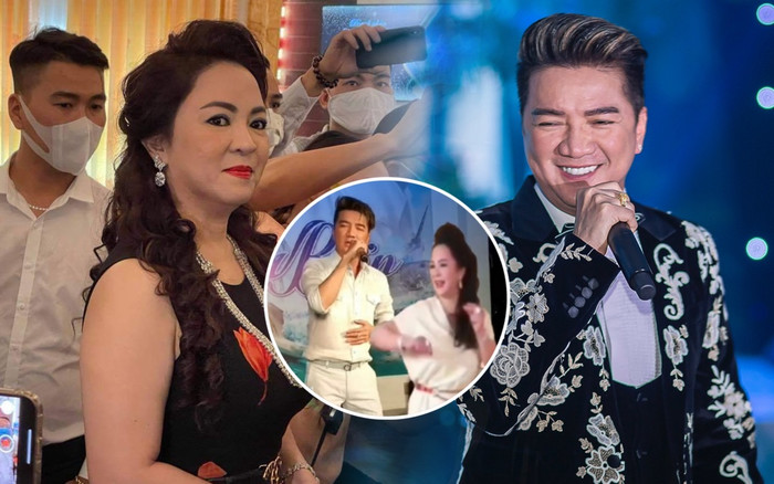 Xuất hiện clip ghép Đàm Vĩnh Hưng và nữ CEO Đại Nam đứng chung sân khấu, hát múa ăn ý Ảnh 2