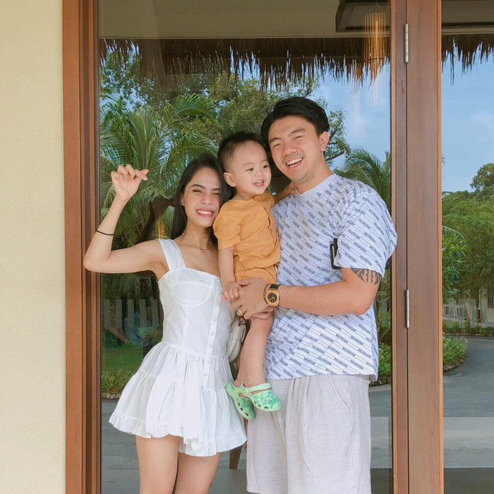 Kiều Anh dành toàn thời gian cho gia đình nhỏ lẫn công việc kinh doanh