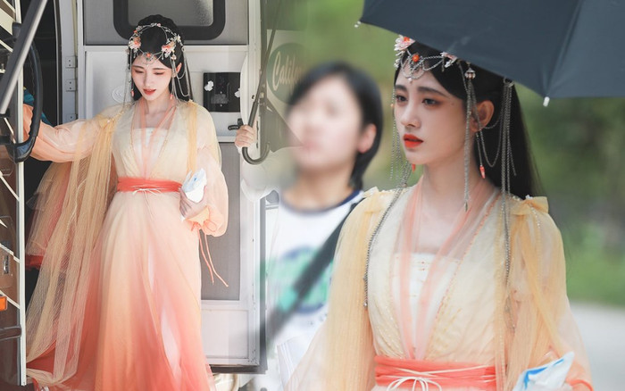 Tạo hình cổ trang của Cúc Tịnh Y trong phim mới bị chê đậm phát sợ, nhìn như đi diễn tuồng Ảnh 2