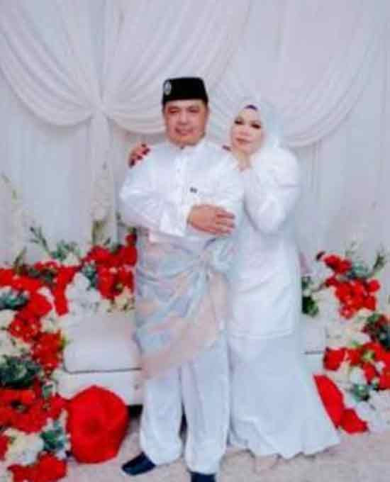 Vợ chồng anh Shafiri Mohamed.