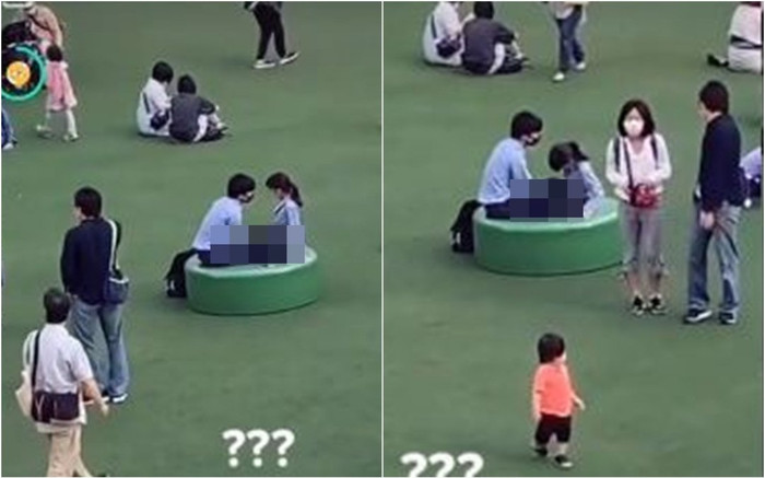 Cặp đôi thản nhiên làm chuyện nhạy cảm tại công viên gây xôn xao: 'Thật không thể chấp nhận nổi' Ảnh 2