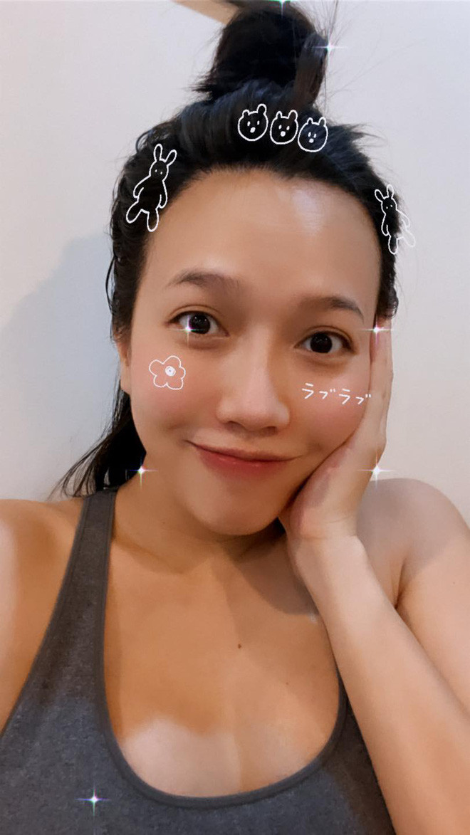 Diệu Nhi để lộ ngoại hình phúng phính sau nghi vấn sinh con đầu lòng.