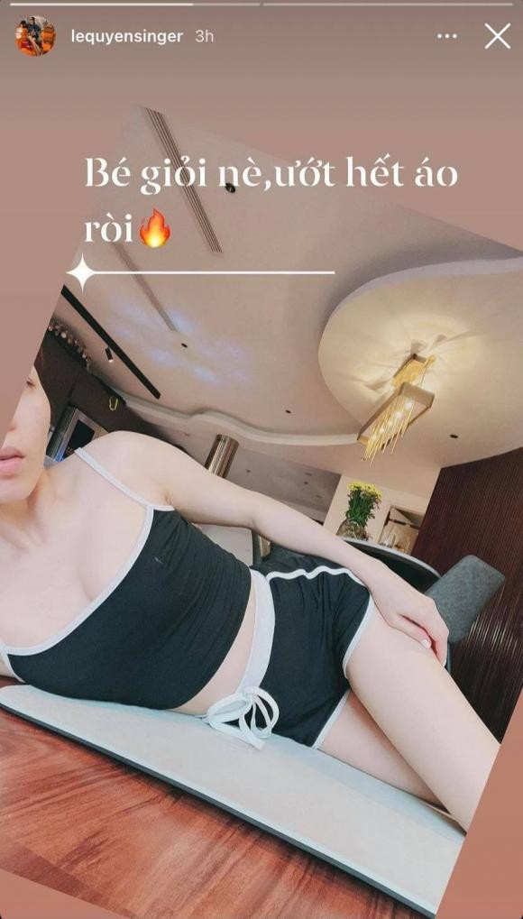 Đây có lẽ là câu trả lời nhẹ nhàng và tinh tế mà Lệ Quyên dành cho cư dân mạng.