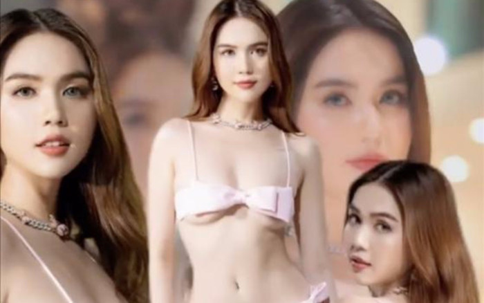 Ngọc Trinh tiếp tục làm 'nổ mắt' fan với loạt đồ bơi tí hon, có bộ 'hư hỏng' siêu cấp Ảnh 2