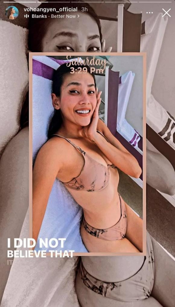 Mặc đồ bơi 2 mảnh đi phơi nắng, Võ Hoàng Yến khiến fan không thể rời mắt khỏi body quyến rũ.