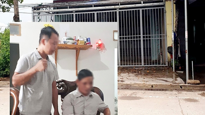 Thầy lang Hải (trái) và ngôi nhà mà ông ta dùng để chữa hiếm muộn