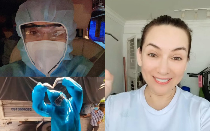 Loạt hình ảnh tích cực của Phi Nhung trước khi mất: Xông pha làm từ thiện, cổ vũ mọi người chống Covid-19 Ảnh 2