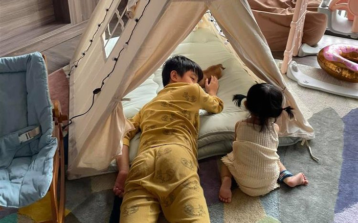 Cường Đô La sắm hẳn một khu vui chơi tại gia cho các con Ảnh 2