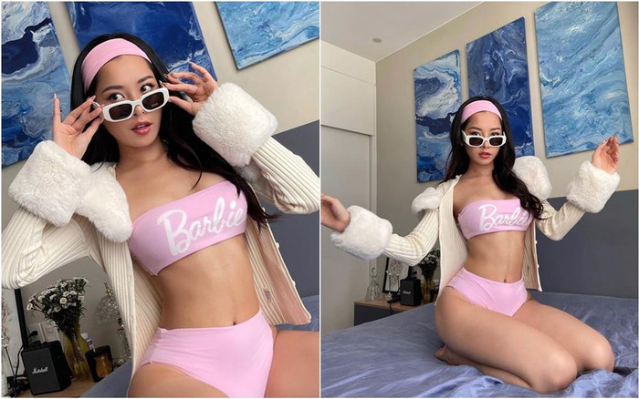 Chi Pu liên tục 'show body' từ khi có tin đồn hẹn hò với chủ hãng nội y Ảnh 2