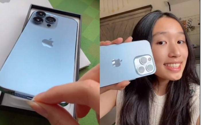 'Rich Kid' Jenny Huynh đập hộp iPhone 13 Pro Max Ảnh 2