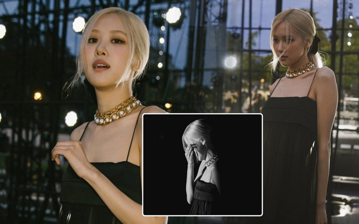 Rosé (BlackPink) suýt bật khóc khi nghe ca khúc solo của mình tại Paris Fashion Week Ảnh 2