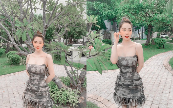 'Cá sấu chúa' Quỳnh Nga thả dáng quyến rũ trong váy hai dây mong manh Ảnh 2