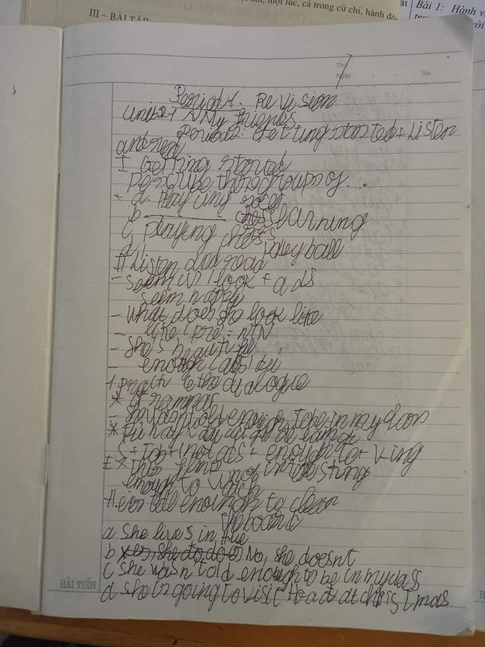 Nam sinh viết chữ xấu 'kinh hoàng', chị gái phàn nàn thì nhận được lời trả treo phát tức Ảnh 3