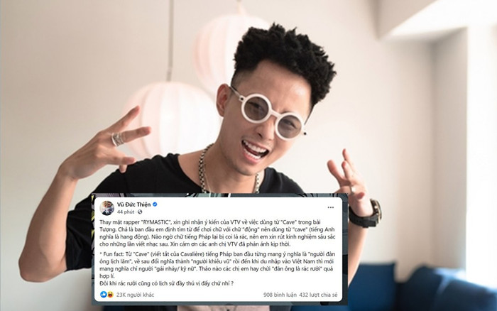 Rapper Rhymastic lên tiếng xin lỗi sau khi bị VTV 'réo tên', tuy nhiên lại xoá bài đầy khó hiểu Ảnh 2