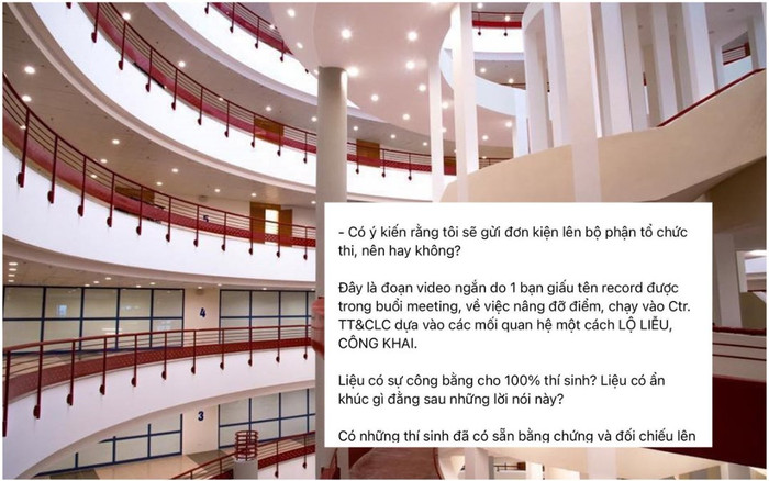 Xôn xao clip GV ĐH Kinh tế Quốc dân nghi nâng điểm cho SV 'chạy' vào lớp chất lượng cao Ảnh 2