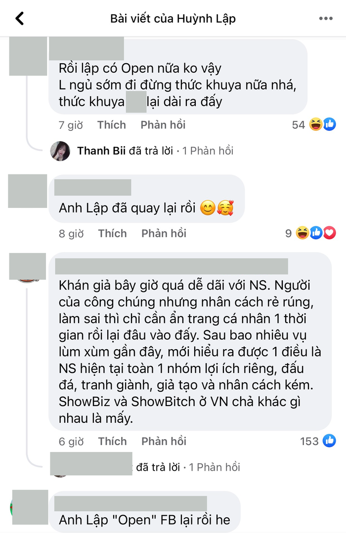 Huỳnh Lập lộ diện sau ồn ào, netizen phản ứng gay gắt: 'Còn vụ kia im luôn hả?' Ảnh 8