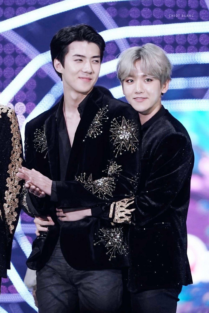Sehun và Baekhyun.