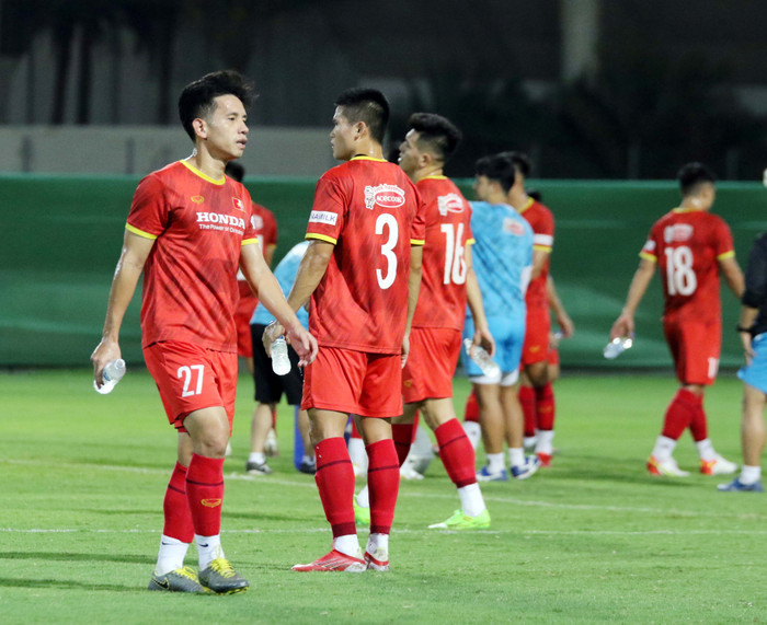 HLV Park Hang Seo hài lòng với màn thể hiện của các cầu thủ.