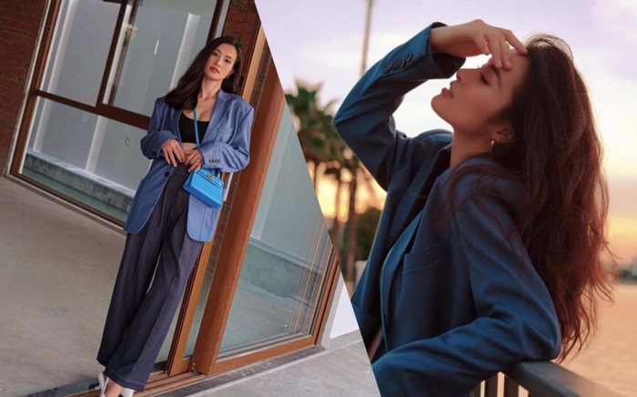 Đông Nhi mix&match blazer sang chảnh mà vẫn gợi cảm đón thu Ảnh 2