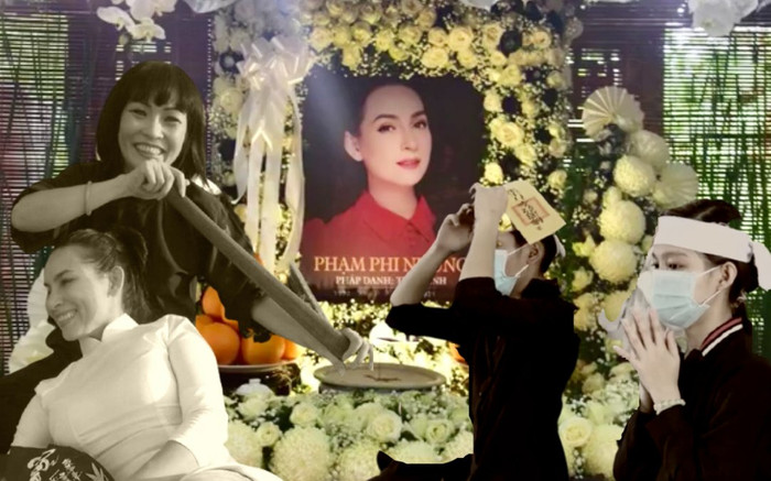 Lễ cầu siêu Phi Nhung 4/10: Con nuôi thẫn thờ cúng thất, Phương Thanh nói lời ruột gan dành cho 'bạn già' Ảnh 2