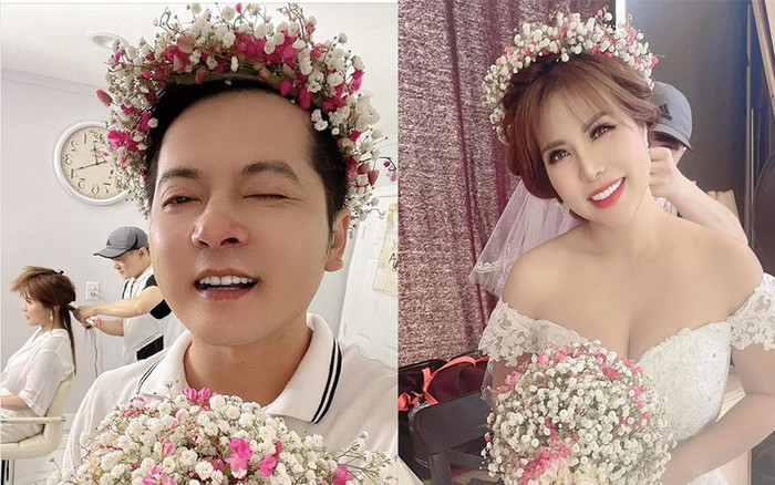 Chẳng còn lo lắng chuyện li hôn vợ cũ, Hoàng Anh công khai xuất hiện ở buổi chụp ảnh cưới với Thắm Bebe Ảnh 2