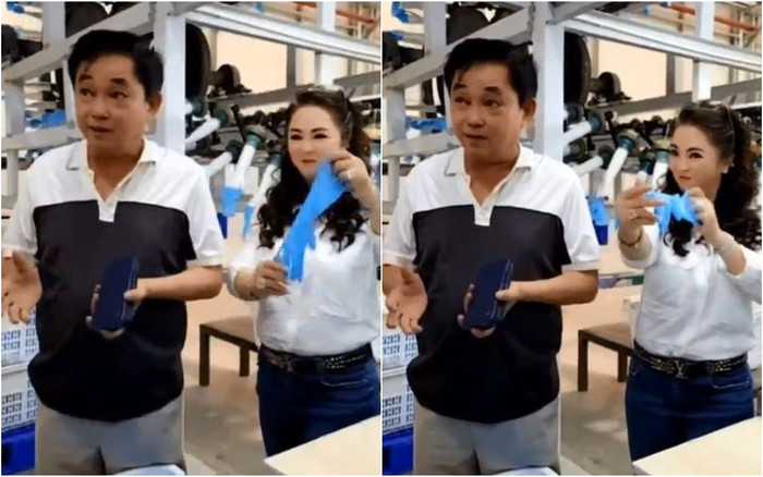 Có hành động lạ trong nhà máy găng tay, 'bà trùm Đại Nam' khiến dân mạng bật cười: 'Bảo sao mà trẻ lâu' Ảnh 2