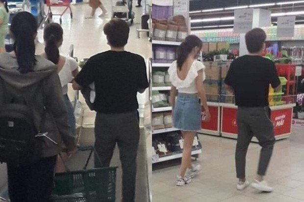 Cư dân mạng nhiều lần bắt gặp Lan Ngọc và Chi Dân xuất hiện cùng nhau.