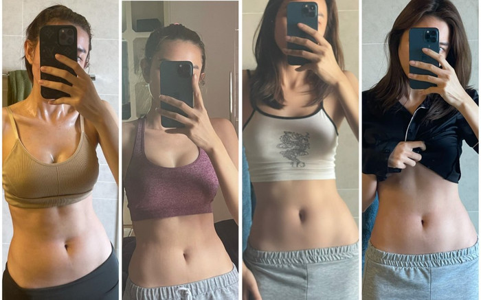 Miss Grand VietNam Thùy Tiên biến đổi cơ bụng sau 1 tháng tập luyện, quá ngỡ ngàng Ảnh 2