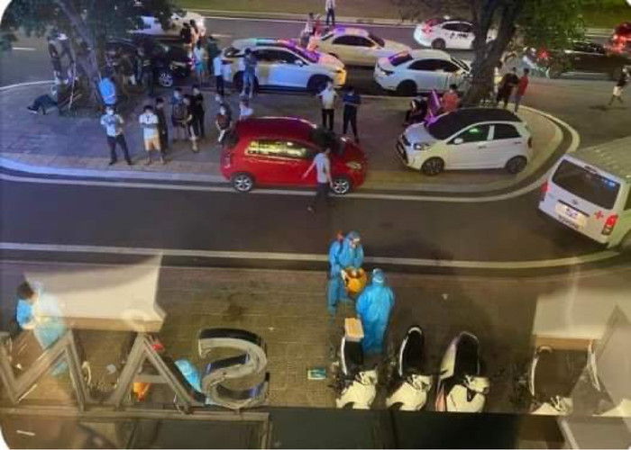 Khu vực hiện trường phát hiện sự việc.