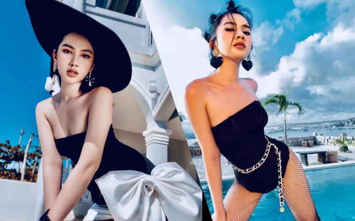 Cẩm Đan mặc swimsuit phối đồ bắt mắt, tạo dáng cực gợi cảm khiến fan nức nở Ảnh 2