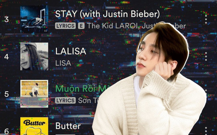 Giữa loạt hit quốc tế, 'Muộn rồi mà sao còn' của Sơn Tùng bỗng chen top 5 BXH realtime nền tảng thế giới Ảnh 2