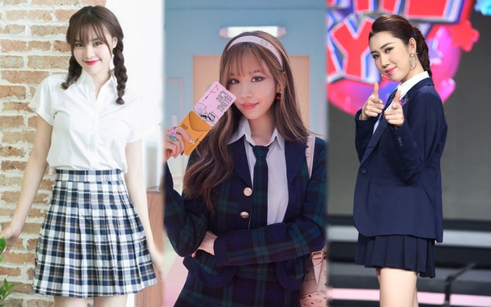 Ninh Dương Lan Ngọc, Min và Thúy Ngân hóa thân thành nữ sinh: Ai là người xuất sắc nhất? Ảnh 2