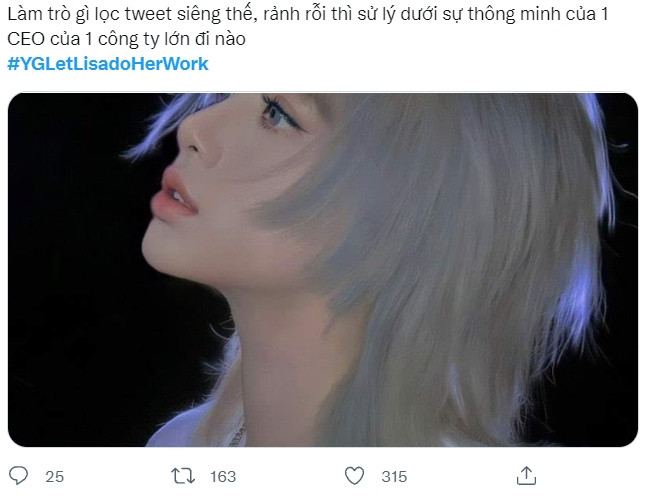 Lisa (BLACKPINK) bị đối xử bất công: Fan mắng CEO YG thậm tệ, nghi ngờ còn 'ném đá giấu tay' Ảnh 4