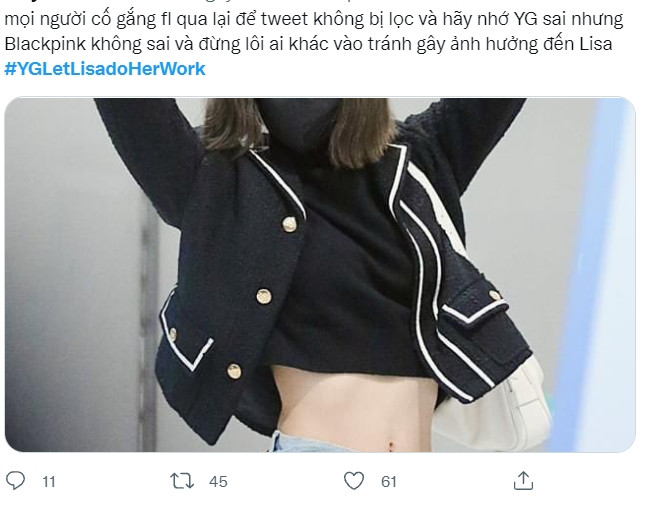 Fan mắng CEO của YG đồng thời nghi ngờ phía công ty thao túng tweet trên Twitter.