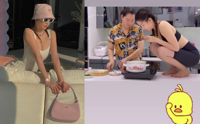 Đam mê 'sống ảo', Ngọc Trinh phải 'lăn lê bò trườn' đủ tư thế để có những bức ảnh đẹp Ảnh 2