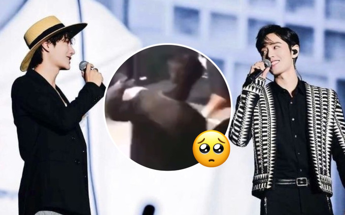 Màn song ca Vô Ky cuối cùng của Tiêu Chiến và Vương Nhất Bác: Đôi chân bị thương khiến fan nghẹn ngào Ảnh 2