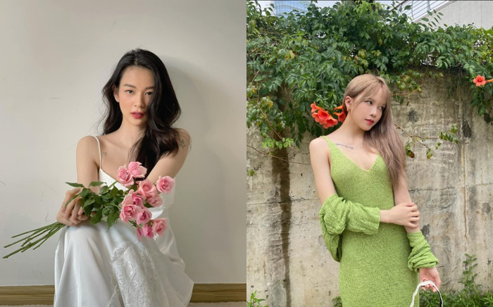 Thiều Bảo Trâm & Phí Phương Anh 'chưng diện' váy maxi vào những ngày Thu Ảnh 2