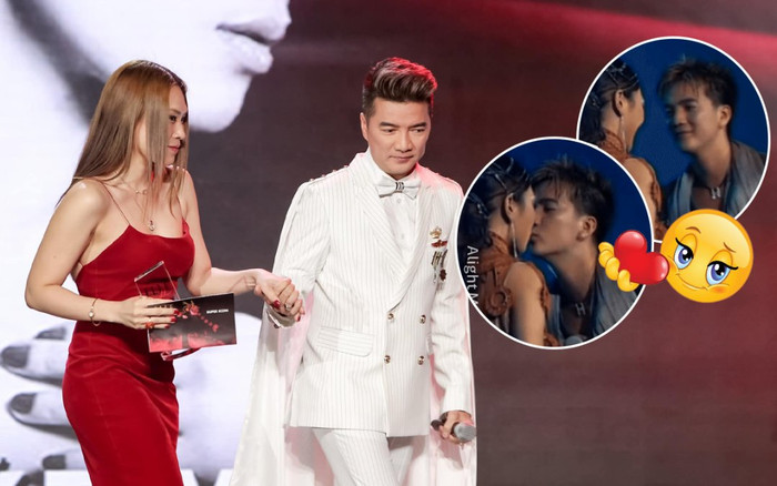 Clip: Đàm Vĩnh Hưng bất ngờ 'khóa môi' Mỹ Tâm trên sân khấu, phản ứng nữ ca sĩ gây chú ý Ảnh 2