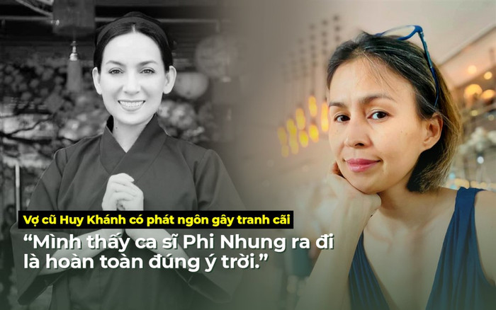 Vợ cũ Huy Khánh có phát ngôn gây tranh cãi khi nhắc đến cố ca sĩ Phi Nhung: 'Ra đi hoàn toàn đúng ý trời' Ảnh 2