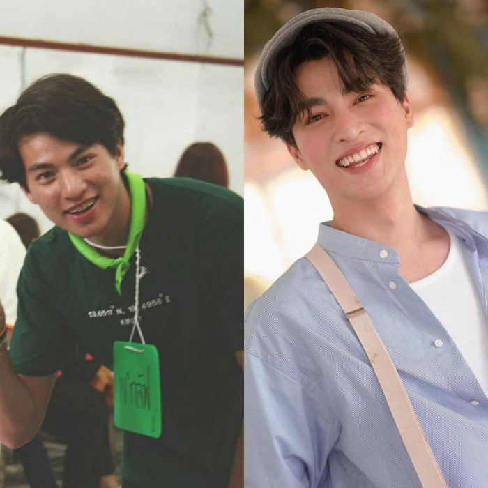 Vẫn nụ cười ngày đó nhưng nay đã trở thành chàng trai nổi tiếng khắp châu Á, Gulf Kanawut đã có màn 'lột xác' đầy ngoạn mục. 