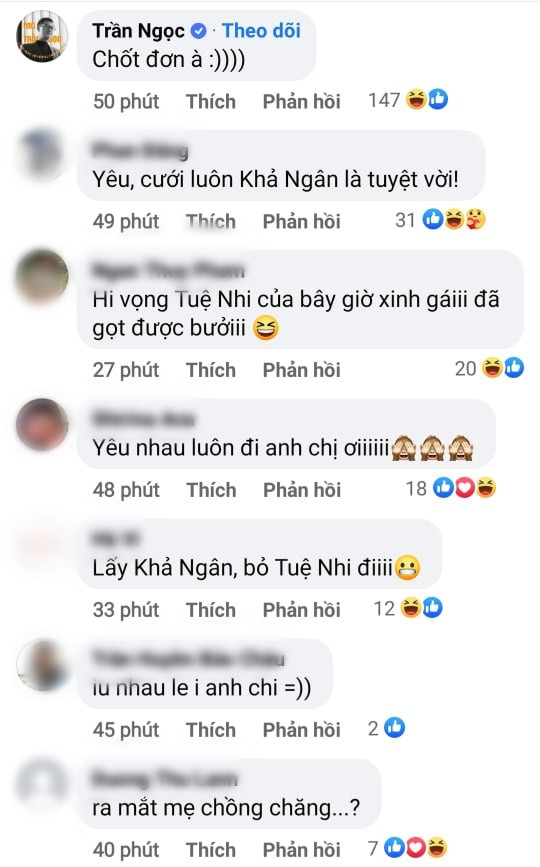 Thanh Sơn khoe ảnh 'người tình tin đồn' Khả Ngân đến thăm nhà, nghệ sĩ Việt liên tục giục 'chốt đơn' Ảnh 9