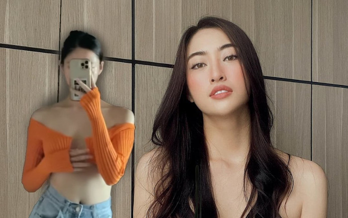 Hoa hậu Lương Thùy Linh bắt trend với áo croptop cài hững hờ tuyệt đẹp Ảnh 2