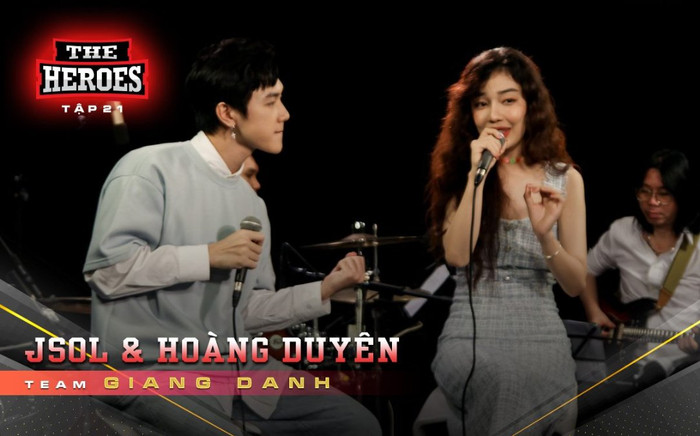 Kết hợp với Hoàng Duyên, JSol khiến các khách mời 'nhún nhảy' trong ca khúc 'Bốn chữ lắm' Ảnh 2
