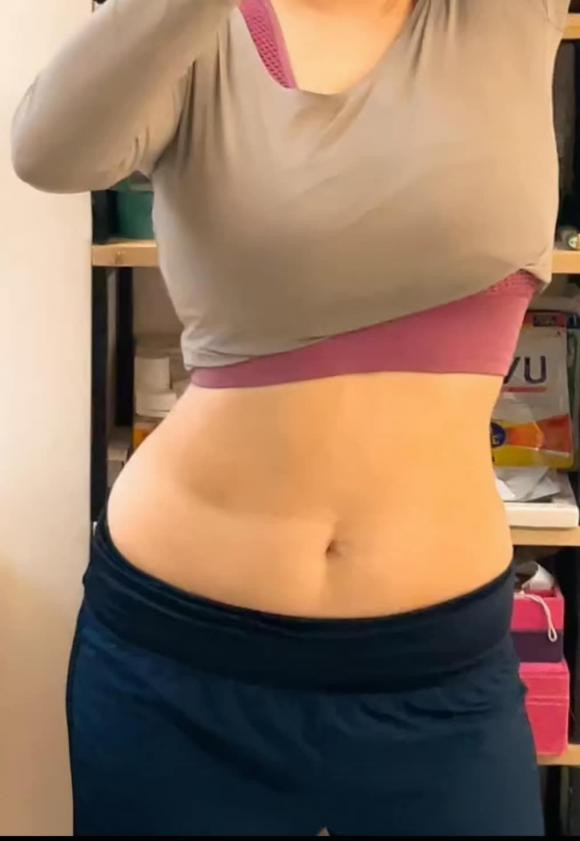 Thân hình của Phan Như Thảo hiện tại.